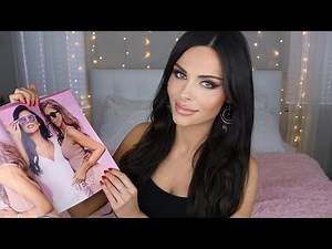 ASMR TRACING A MAGAZINE - page turning, soft speaking