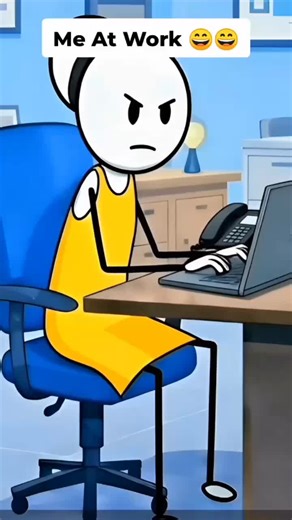 Funny Office Moments: A Humorous Animation