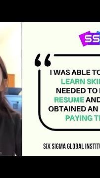 SSGI: Six Sigma Global Institute | Customer Review