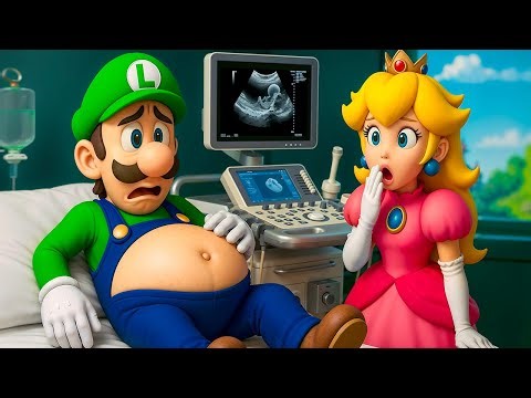 Luigi Pregnant ... Chaos in the Kingdom! 😱🍄 Super Mario Odyssey Story