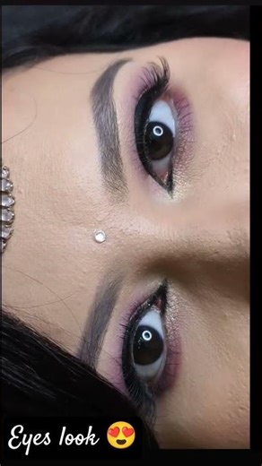 eyes makeup look 😍#makeup #eyeshadow #eyemakeup #eyeliner #eyebrows