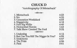 Chuck D - Autobiography Of Mistachuck