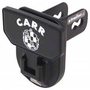 Carr Hitch Mounted Step for 2" Trailer Hitches - Black Powder Coat Aluminum - CARR Logo Carr Hitch S