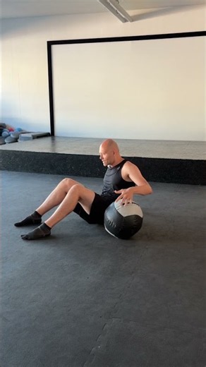 Medicine Ball Around the Crab | Dynamic Warm-up & Shoulder, Hip and Core Activation