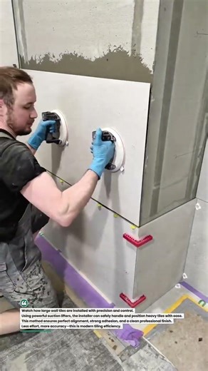 Tile Lifting Tool 🔧 Perfect Wall Install Every Time #tiling #construction #tools