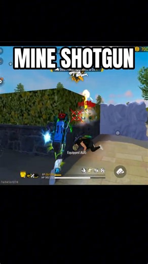 MINE SHOTGUN POWER #freefire #ffshort CHYANGBA.1M