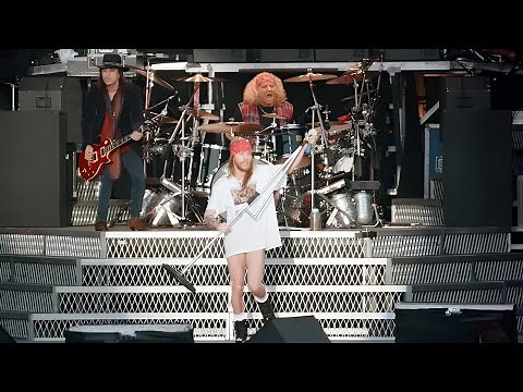 Guns N' Roses Live At Wembley Stadium, London, UK - Jun 13/1992 - Full Concert