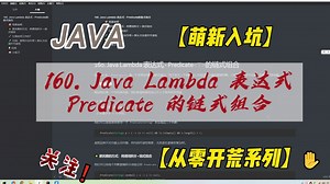 160. Java Lambda 表达式 - Predicate 的链式组合