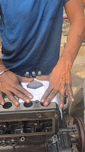 Rebuild engine piston compressor check !