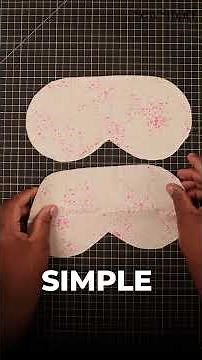Day 16 SEW A SLEEP MASK for Sweet Dreams! #christmasgifts