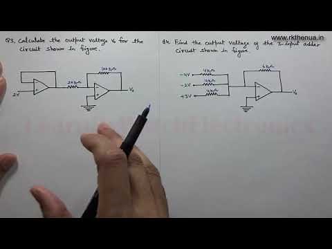 Operational Amplifier Numerical Problems Part-1 | Electronics Engineering by Raj Kumar Thenua