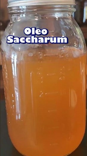Easy to make Oleo Saccharum