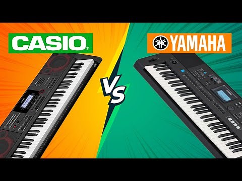 CASIO OU YAMAHA: QUAL É MELHOR? | CT-X5000 VS PSR-E473