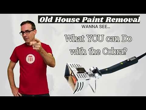 Old House Paint Removal - Methods, Tools, and Examples