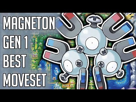 Magneton Gen 1 Best Moveset - Magneton Best Moveset Moves Pokemon Red Blue Yellow Version Guide