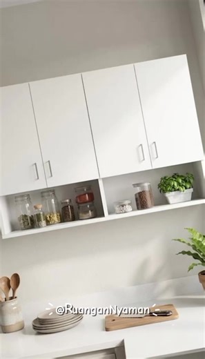 lemari kitchen set atas #kitchensetat