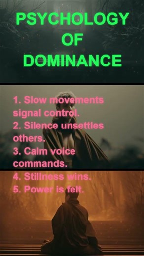 5 principles of the psychology of dominance
