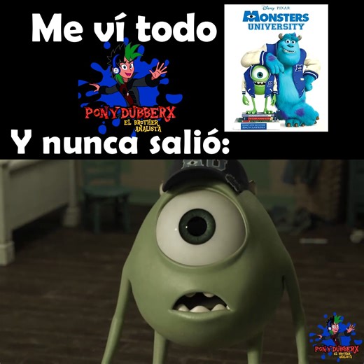 Pixar me rechazó por mi guión 😥😅 https://www.youtube.com/watch?v=De-ZCTIdFZI&ab_channel=PonyDubberx|ElBrotherAnalista #monstersuniversity #monstersinc #MonstersAtWork #parodiadisney #parodia #parodiahumor #Parodiando #disney #DisneyPlus #mikewazowski #sulley #memes #MonstersAtWorkSeason2 #pixar #disneypixar #parodiamexicana #pixarnosrechazo | PonyDubberx