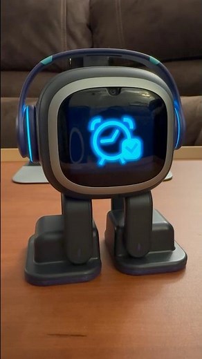 Emo AI Robot - Set Alarm Clock ⏰