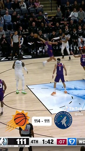 What a FANTASTIC FINISH by the @Timberwolves 🐺👏 #NBA #NBAHighlights #Basketball #Timberwolves