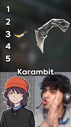 Blind Rank VALORANT Karambit Skins? 🙈