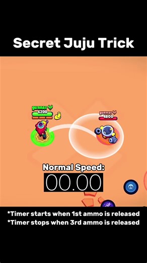 Secret Juju Trick #brawlstars | brawl stars