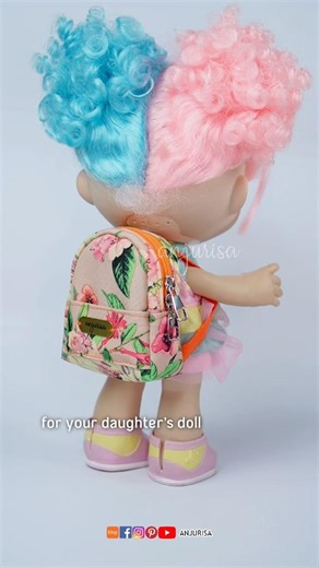 Mini backpack sewing pattern 2 ways (Becky Pouch)