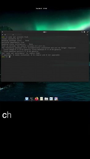Make Fish default instead of Bash in Elementary OS Terminal