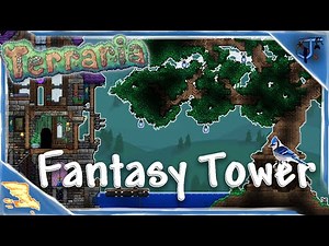 Fantasy Tower | Terraria Speed Build