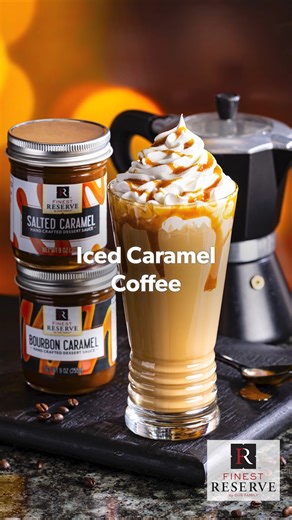 Turn your morning coffee into cafe quality! ☕ Finest Reserve premium, hand-crafted caramel sauces make every sip a little sweeter and even more delicious! Find them on sale at your local Community Markets today. | Community Markets | Facebook