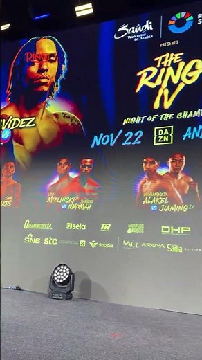 The Ring IV Grand Arrivals live at the top of the hour ⏰#TheRingIV | Buy now at DAZN.com