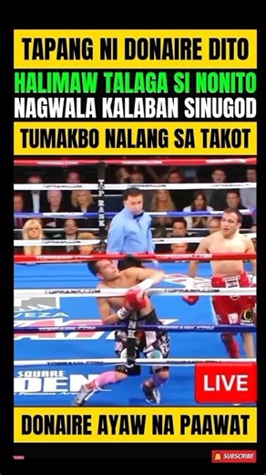 DONAIRE BAGSAK PERO GUMANTI, KALABAN SINUGOD TUMAKBO BUMAHAG ANG BUNTOT!