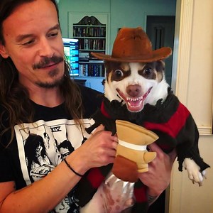 "He's coming for your nightmares!" Mr. Bubz really loves his costume 😂😂 | LADbible