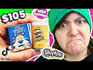 TOO BIG! Unboxing TikTok's NEW Favorite Mystery Box Shopkins Real Littles