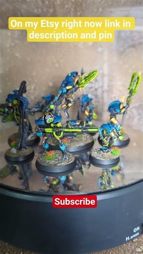 Hierotek circle Necron kill team #warhammer40k #necrons #hierotek #warhammer #miniaturepainter