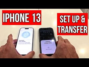 iPhone 13 Set Up, Transfer of Apps & Data, SIM Card and Activation - Fast & easy way to get started