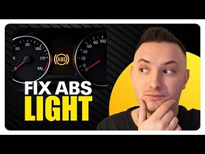 how to fix abs light on car (full guide)