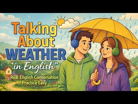 How to Describe the Weather Naturally in English | All Seasons Practice (A2–B1)