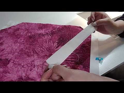 Learn Knife Edge (Facing) Quilt Binding!
