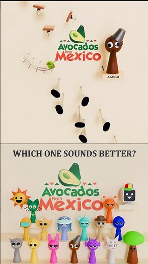 Sprunki : Avocados From Mexico Jingle Sounds on 20 Cool Instruments