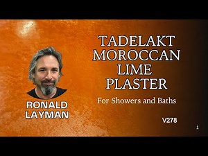 Tadelakt Tutorial | How to Apply Moroccan Lime Plaster Step by Step