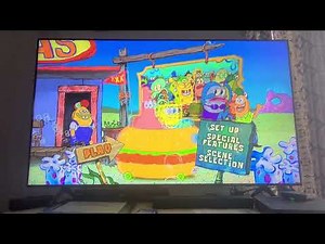 The Spongebob Squarepants Movie 2005 DVD Menu Walk-through Widescreen Collection