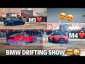 Epic BMW M Drift Show 🔥| Auto Expo 2025 Delhi Highlights #bmw #bmwmotorsport