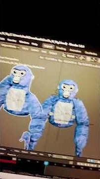 Part 2 of placing gorilla tag rigs in blender #gtag #blender #dontmakemycomuterblowup