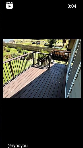 Trex Transcend Composite Decking Fortress FE26 Black Deck Railing. @TheTrexCo