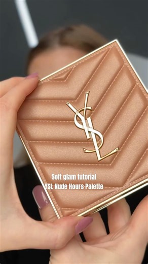 Proč to byla limitka? 😭 YSL Nude Hours palette soft glam tutorial ✨ #makeup #eyemakeuptutorial