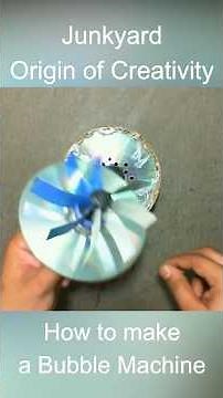 How to Make a Simple Bubble Machine at Home | DIY Junkyard Hack | Origin of Creativity