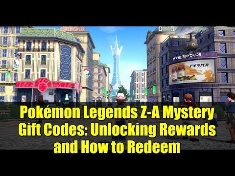 Pokémon Legends Z-A Mystery Gift Codes: Unlocking Rewards and How to Redeem
