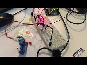 Arduinoprogrammierung: Schranke mit Ampel