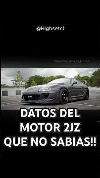¿Sabías la diferencia entre un 2JZ-GE y un GTE? 🇯🇵🔥